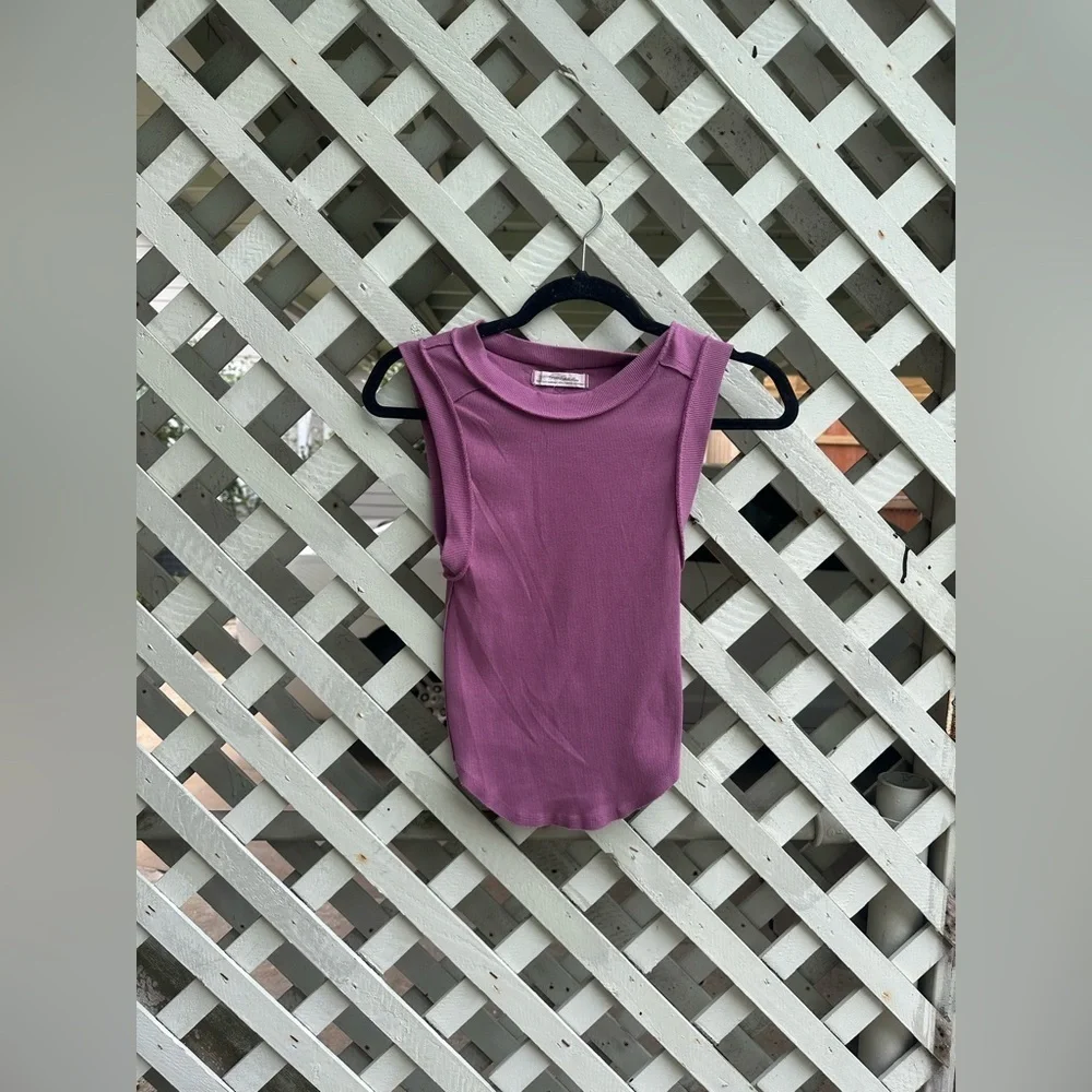 ❤️Free people Kate Ribbed Tank Top